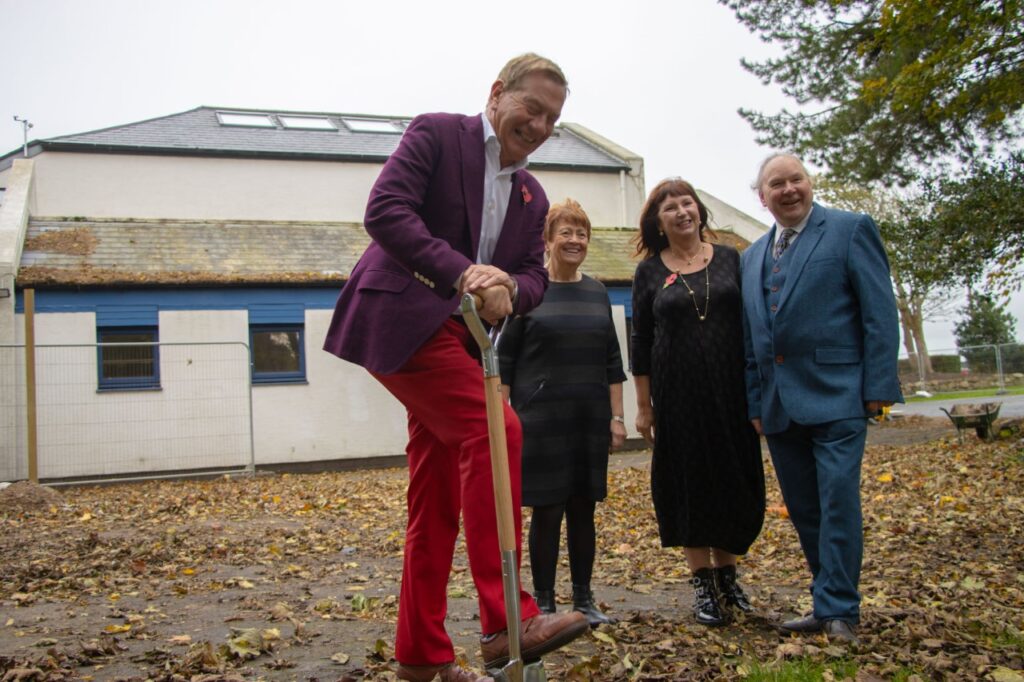 Michael Portillo Breaking Ground at Lowther Lytham Sept 2022