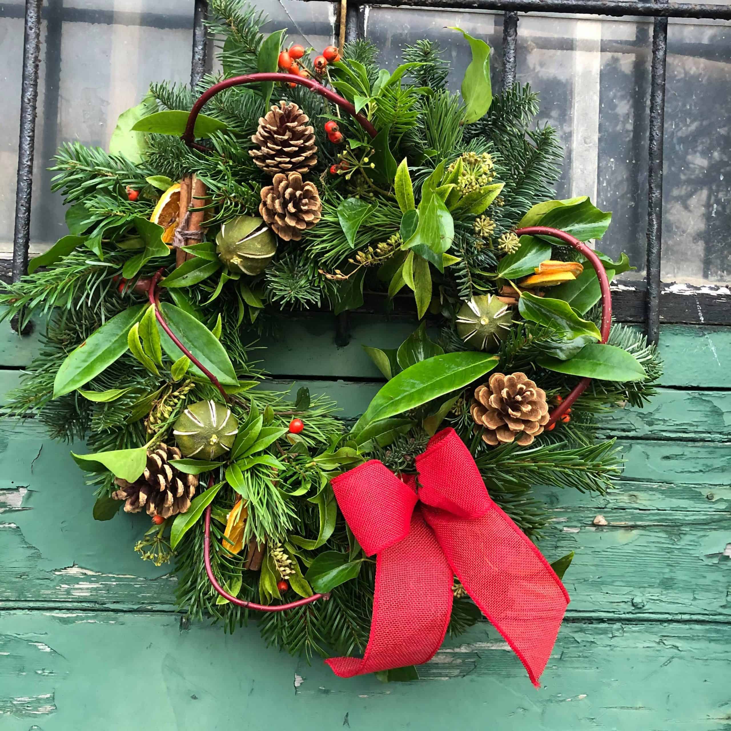 christmas wreath workshop
