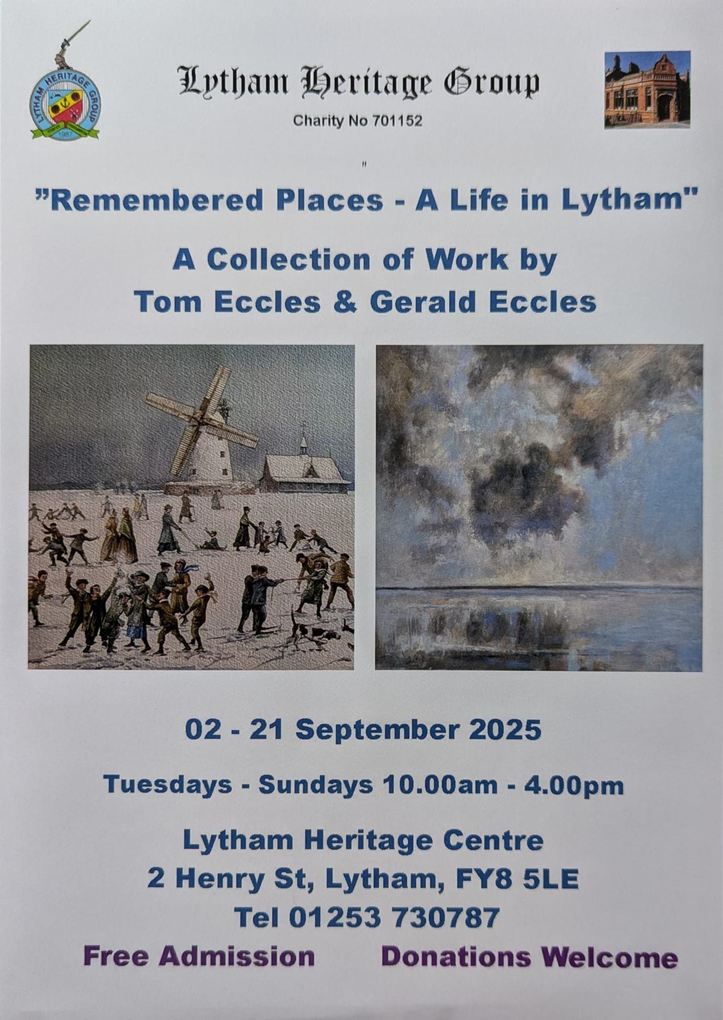 Art exhibition lytham Heritage 2nd Sept