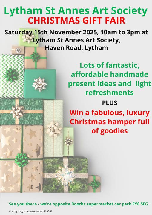 Lytham St Annes Art Society Christmas Fair 2025