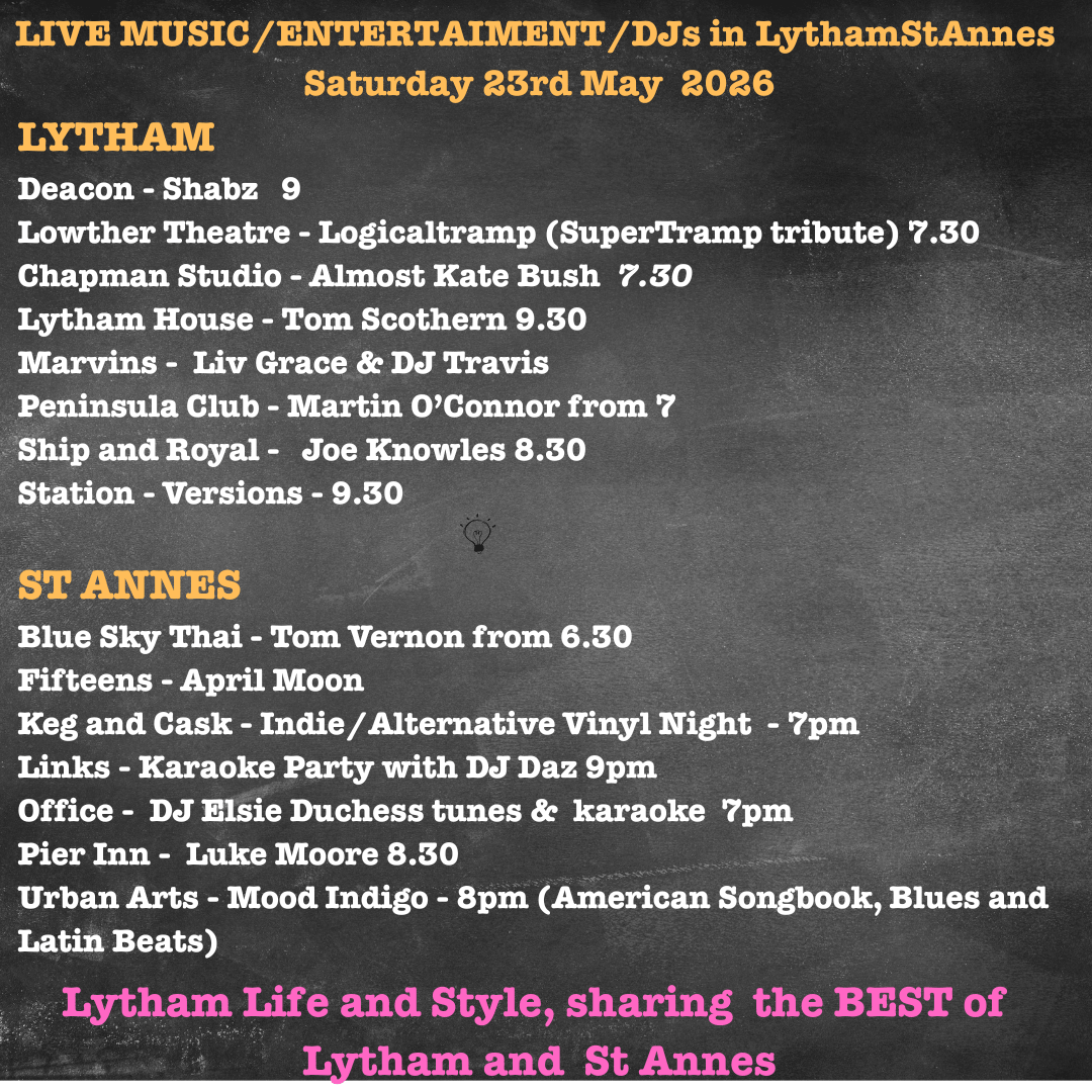 23rd May LIVE MUSIC whatsoninlythamstannnes
