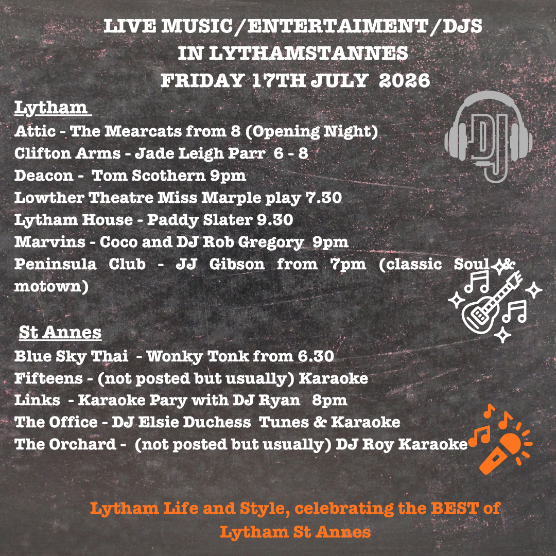 Friday 17th July Live Music (1080 x 1080 px)