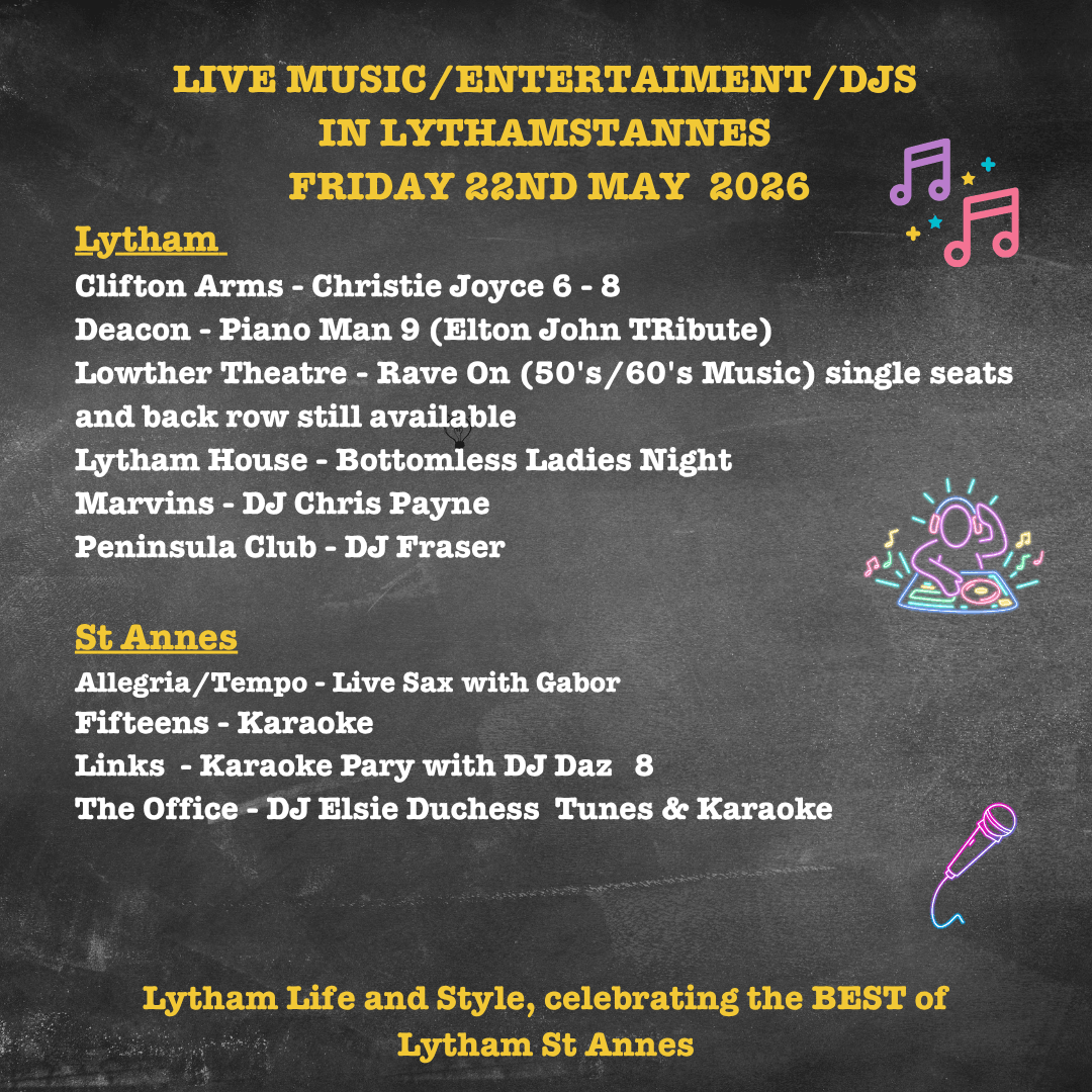 Friday 22nd MayLive Music #whatsoninlythamstannes