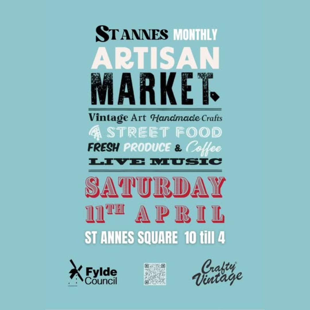 Up coming events St Annes Monthly Artisan Market