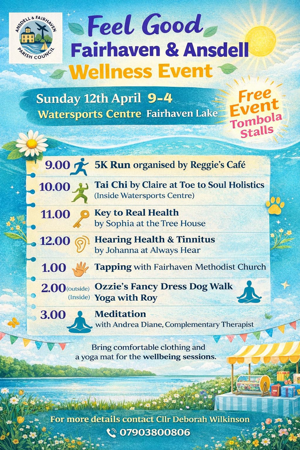  Up coming Wellness Event in and around Ansdell & Fairhaven