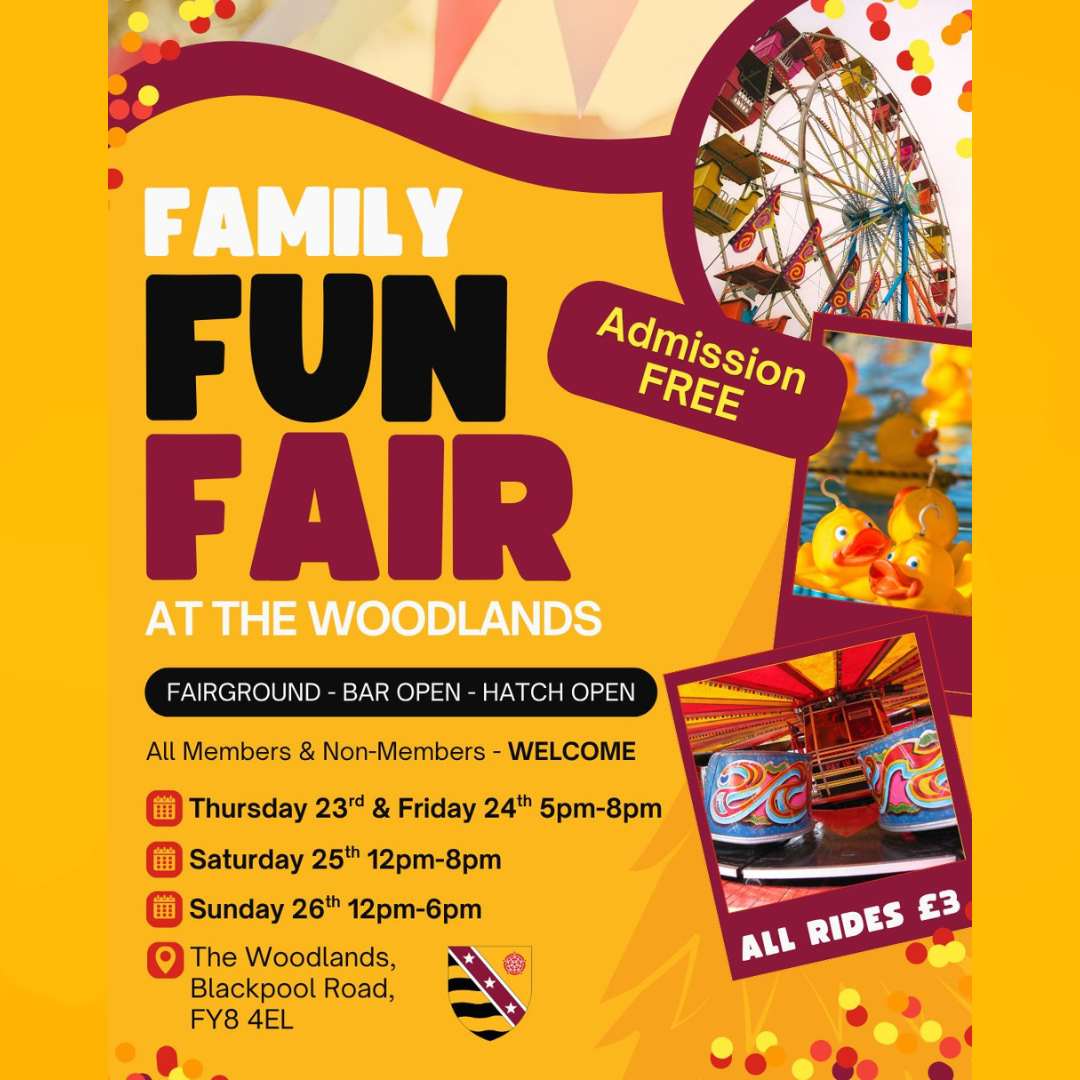 Family Fun Fair at the Woodlands Starts 23rd April 2026