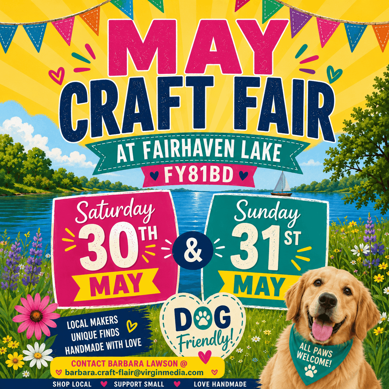 Fairhaven Craft Fair Whats on in lytham St Annes this weekend