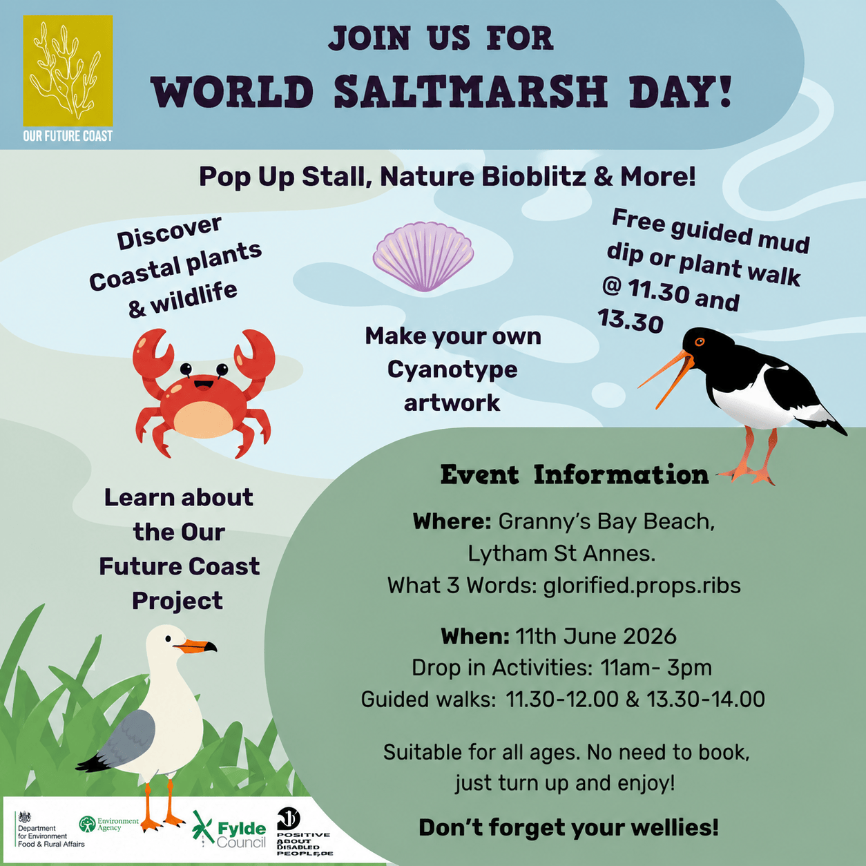 World Saltmarsh Day (on the Fylde)